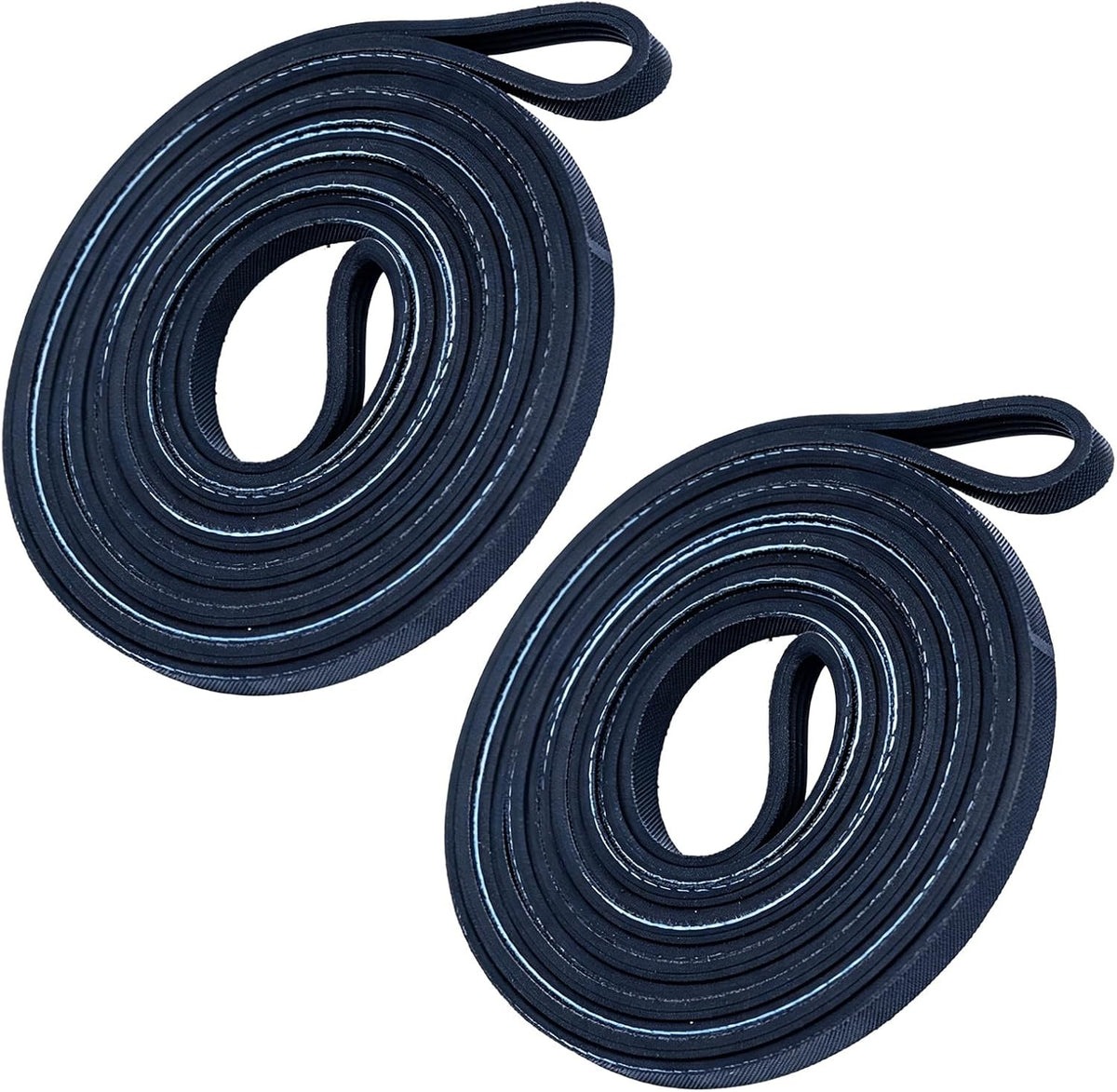 2-Pack Replacement Dryer Belt, Compatible With WED4815EW1, 92.25" 4-Rib