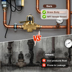 110192 FB-38 1/2'' Pressure Reducing Valve For Hot Water Boiler System