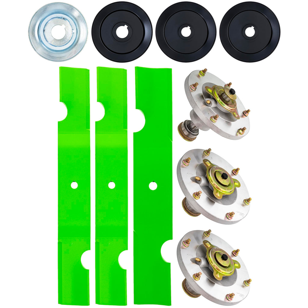 8TEN Blade Spindle Kit for Grasshopper 320239 320234 48 Inch Deck