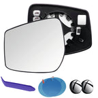 Driver Side Mirror Glass Compatible with Nissan Versa Versa Note