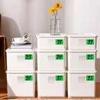 Fluorescent Green Label Stickers,3"x2" Sticker Labels,240 Pack Moving Label