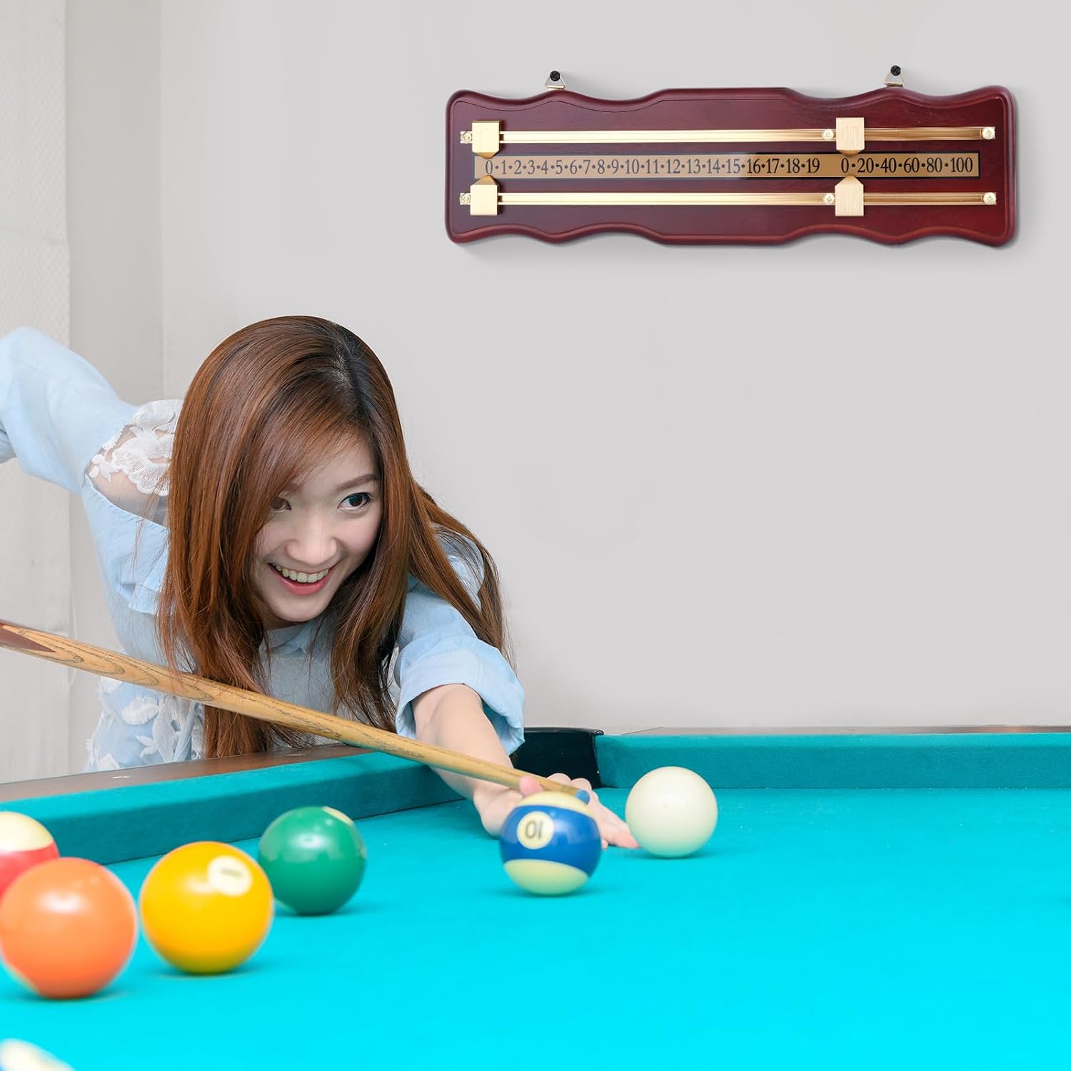 Snooker Billiard Score Board,Shuffleboard Scoreboard Referee Gear Scorer Board,Wooden Snooker Score Keeper Snooker