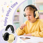 6 Pcs Kids Noise Cancelling Headphones Ear Muffs Macarons Style