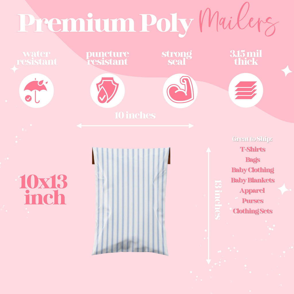 Poly Mailer Variety Pack, 39 Bags, Assorted Sizes