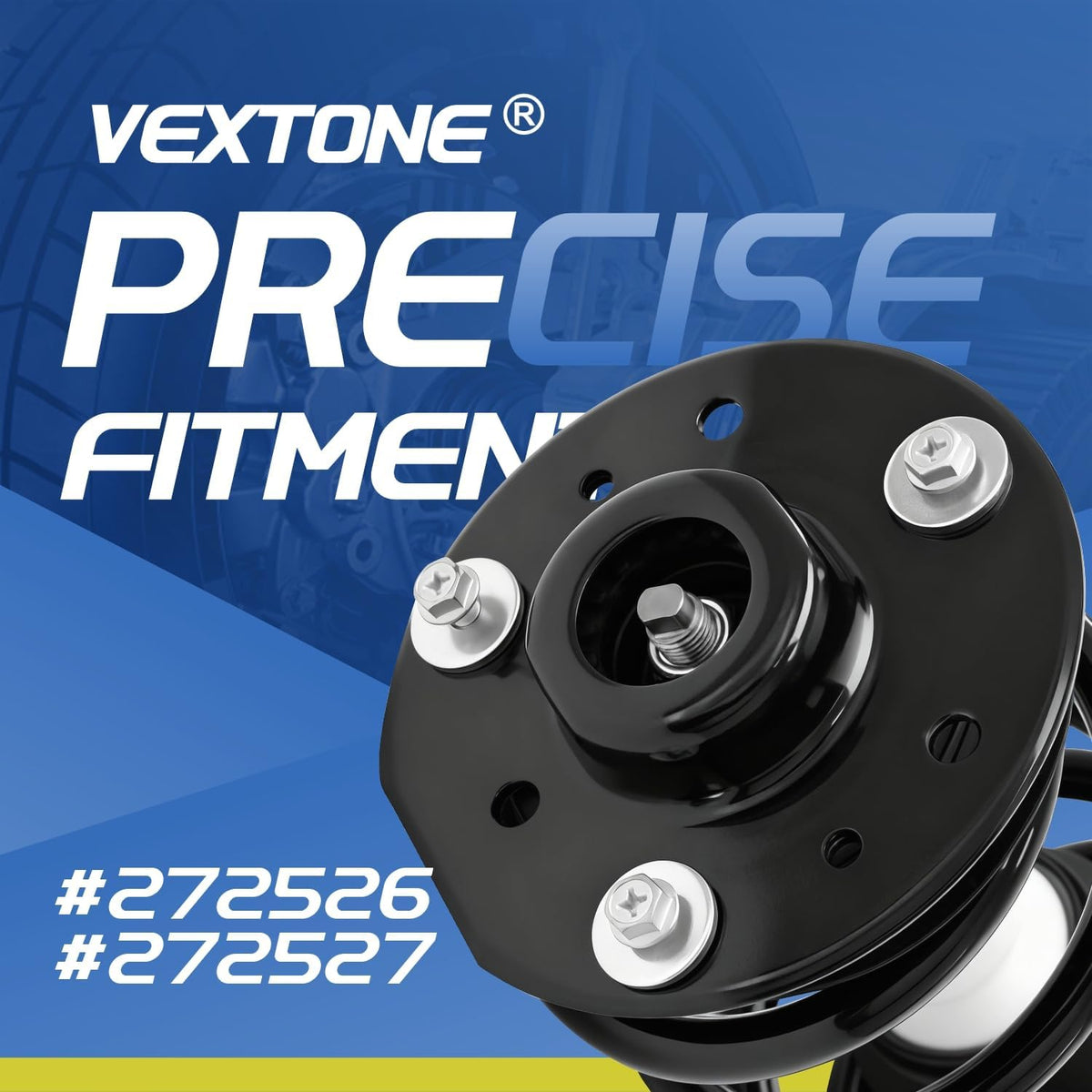 Vextone Front Struts and Shocks - Fit for 2010-2017 Chevrolet Chevy Equinox