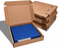 Corrugated Shipping Boxes 9x6x2Inches, 30Pack Kraft Cardboard Literature Mailers, Durable Small Business Mailing