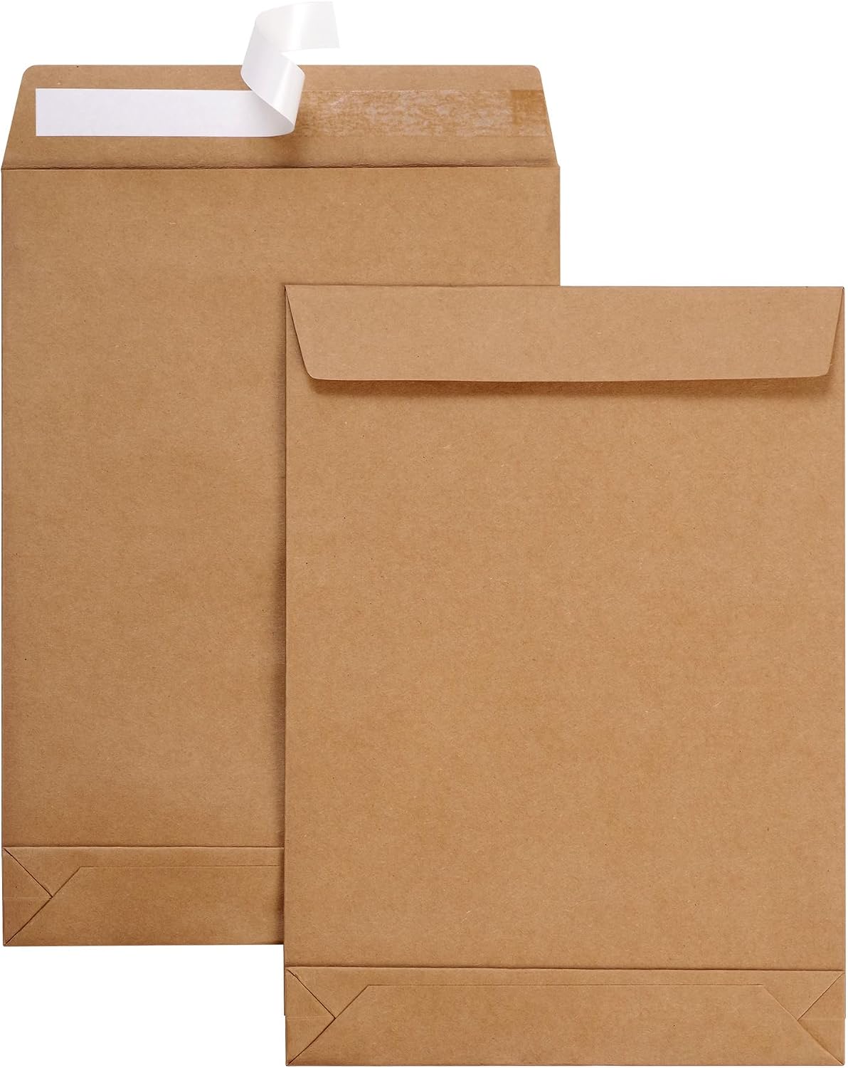 9.4" x 13.2" Expandable Envelopes Large Kraft Envelopes