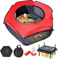 Brooder Box for Chick Starter Kit with 10x 12” Brooder Heating Plate
