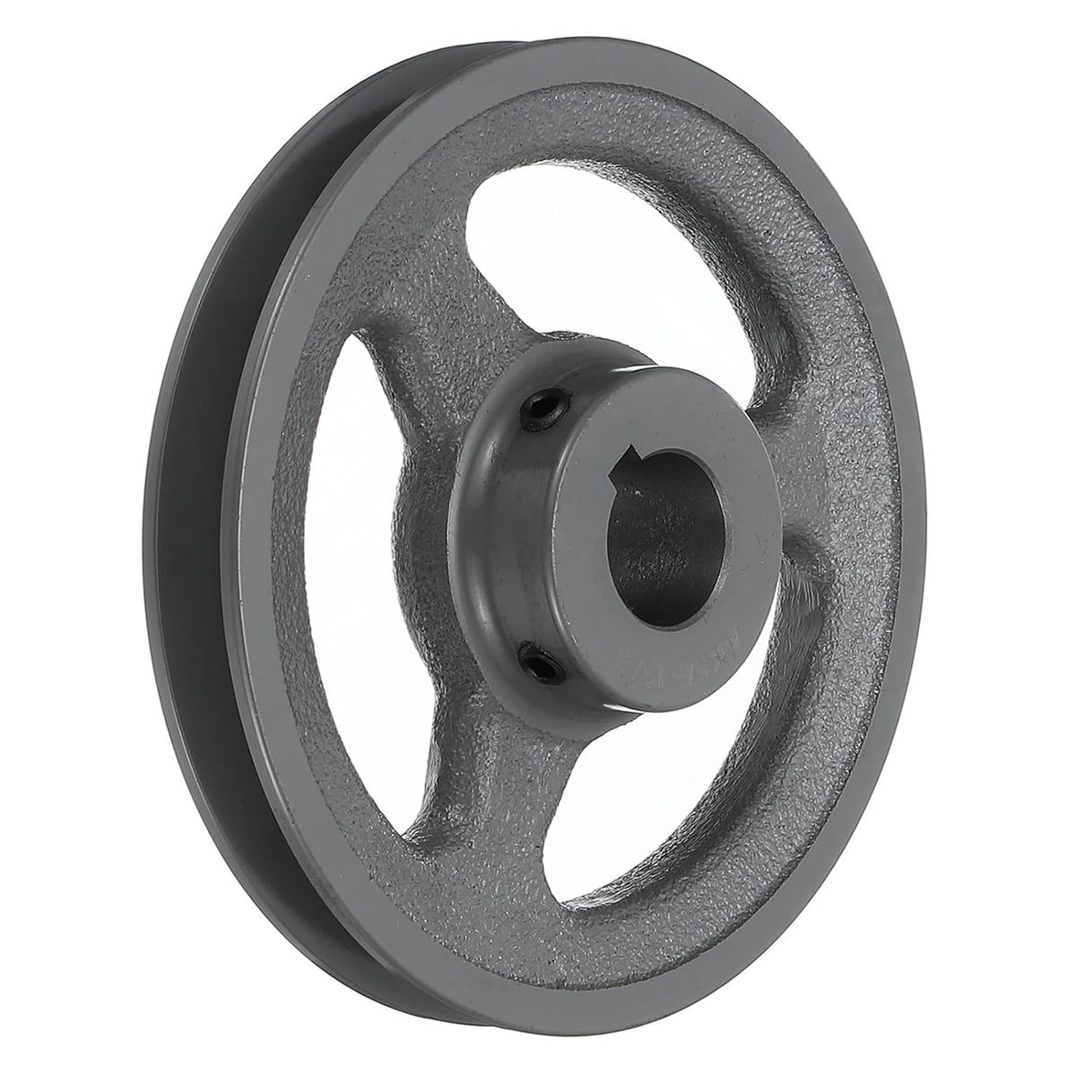 uxcell AK56-15/16 V-Belt Sheave 15/16"Bore 5.45"OD Single Groove Web Sheave