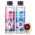 Artist-Grade Epoxy Resin – Self-Leveling, Zero Bubbles & 5-Year UV Guard for River Tables, Jewelry, Resin Art –