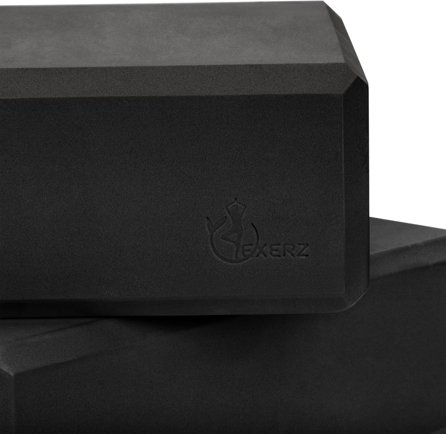 Yoga Blocks 2 pack, Gym Blocks, Exercise Workout Fitness Bricks, Pilates Stretch Handstand Non-Slip