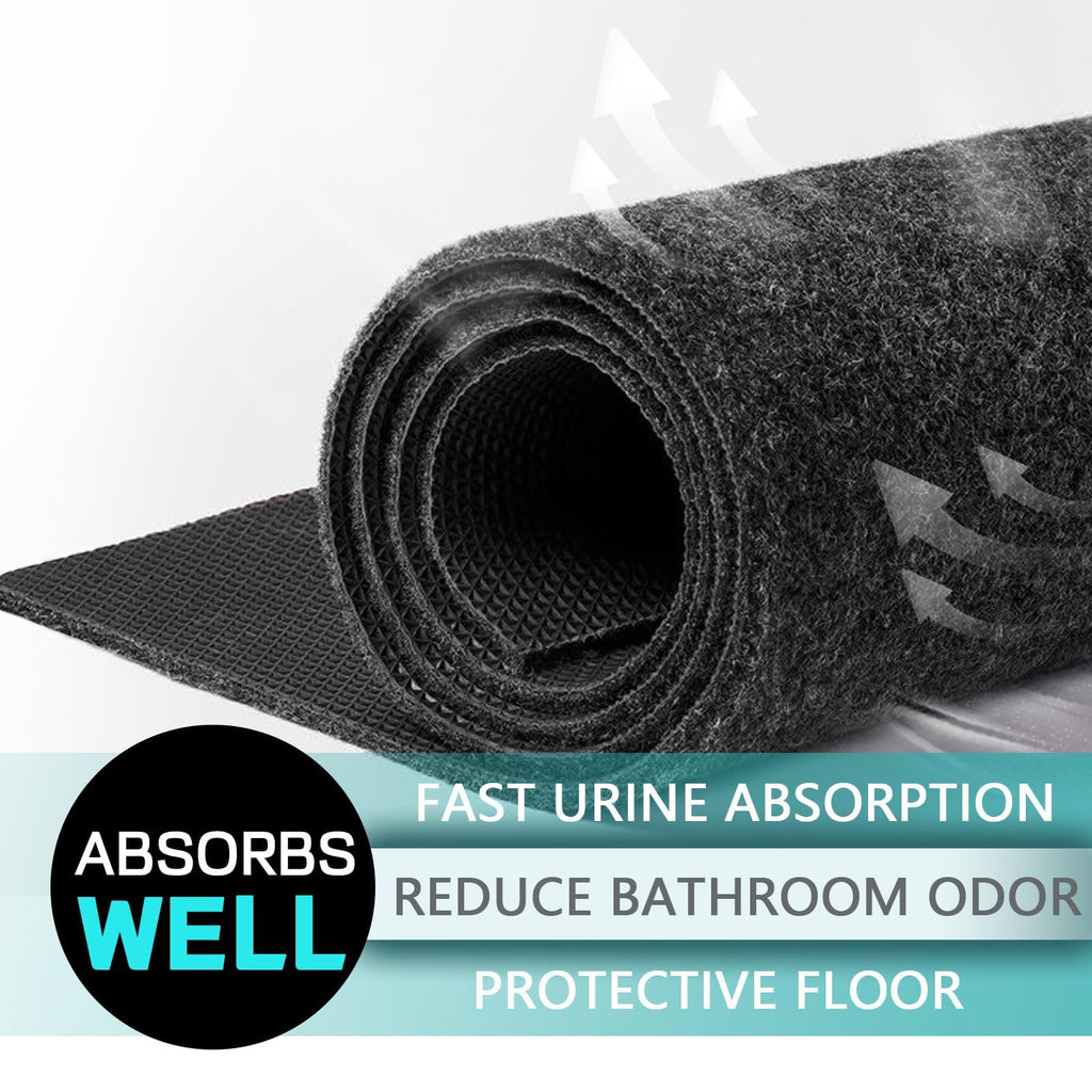 Urinal Mat,24 Pack Non-Slip Absorbent Urinal Floor Pad for Restroom