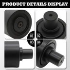 Jecoupoon Carrier Roller Top Roller Compatible with KX71-3 Excavator