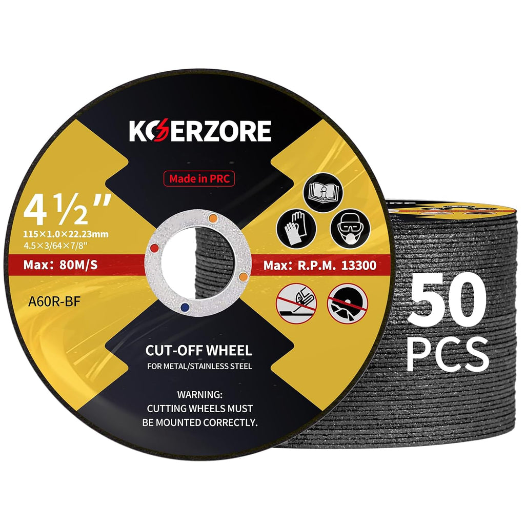 4-1/2 Inch Cut Off Wheels 50 PCS Cutting Blades for Angle Grinder