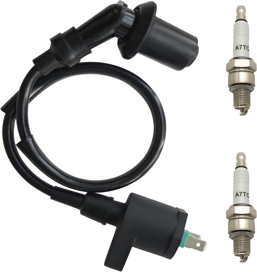 GY6 Ignition Coil SSR 125 A7TC Spark Plug Wire for 50cc 110cc 125cc 150cc 80cc 90cc Engine Moped Scooter ATV Go Kart