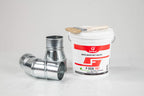 Red Devil 0841DW F-Seal 181 Fiber Reinforced Water Based Duct Sealant, 1 Gallon, White