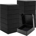 Shipping Boxes,20 Pack Black Corrugated Cardboard Boxes,Recyclable Small Mailer Boxes for Packaging Small Business