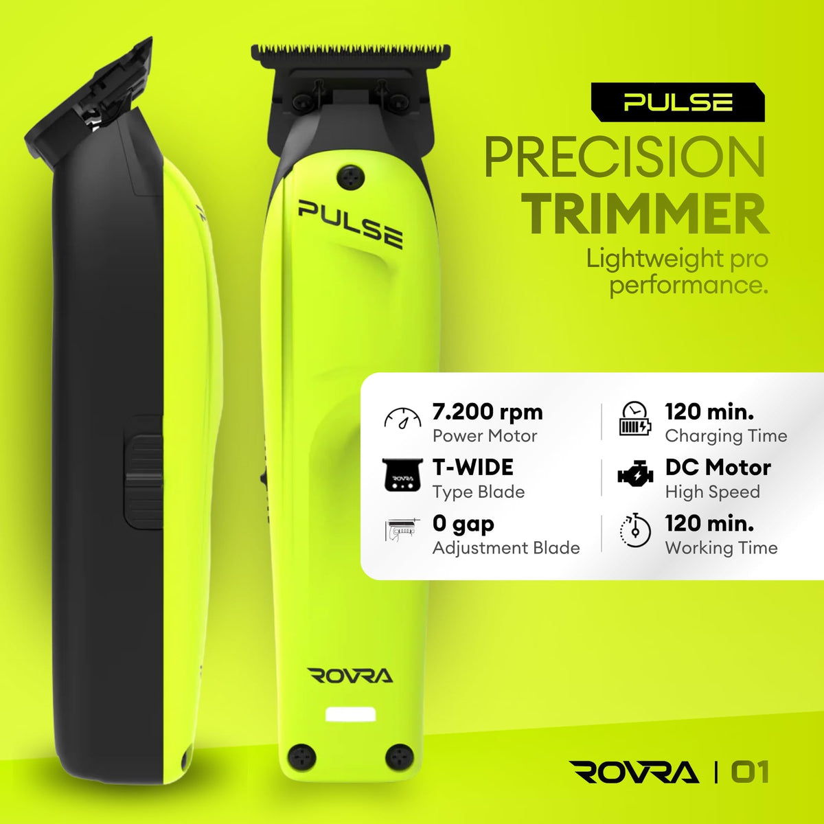 Cordless T-Blade Liner Trimmer for Men, Zero-Gap Line Up Outliner