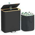 Recycling Bin for Kitchen 37 Gallon. Bottle Recycling Container, Collection Bin