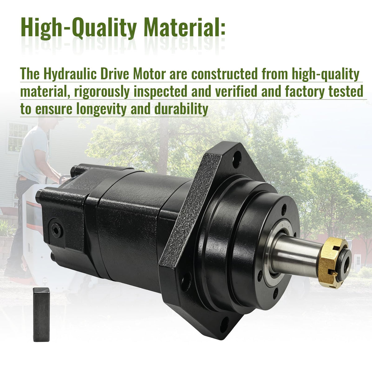 6686261 Upgraded Hydraulic Drive Motor Compatible with Bobcat