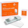 Microscope Slides and Covers, 50 Optical Float Glass Slides+100 Coverslips