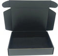 Black Shipping Boxes Mailers 8 x 5.55 x 1.57 Inch Packaging Box 48 Pack