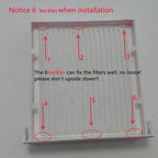 6 PCS Filters for Indoor Dryer Vent