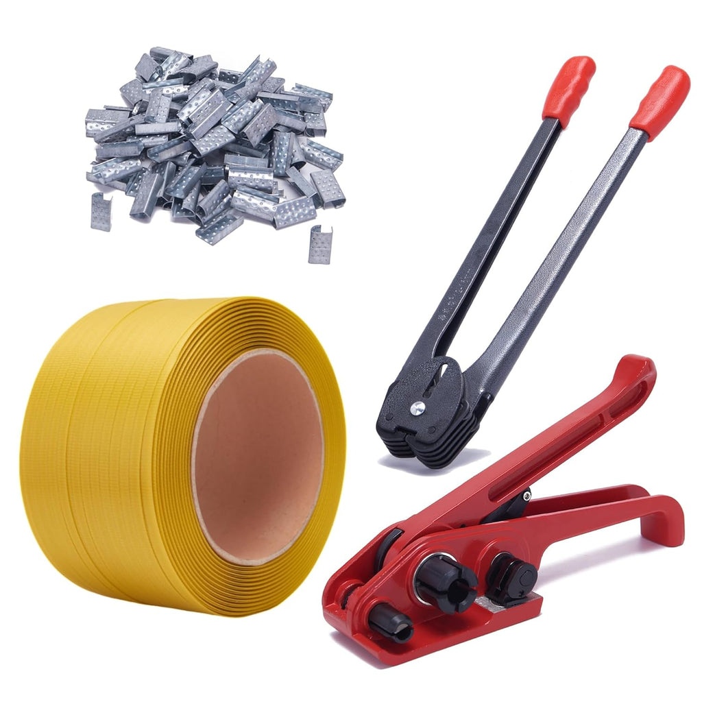 Banding Strapping Kit with 3500ft PP Strap & 200 Metal Seals