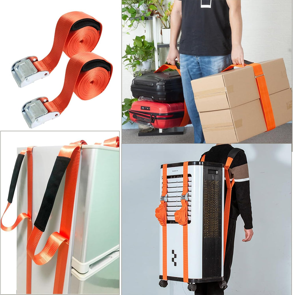 Furniture Shoulder Straps,One-Person Shoulder Lifting and Moving Strap with Adjustable Handle Straps for Harness