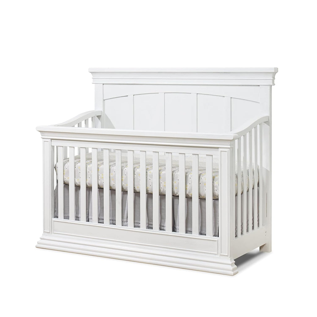 Furniture Modesto Classic 4-in-1 Convertible Crib, Wooden Baby Bed, Non-Toxic Finish, Toddler Bed, Daybed & Full-Size