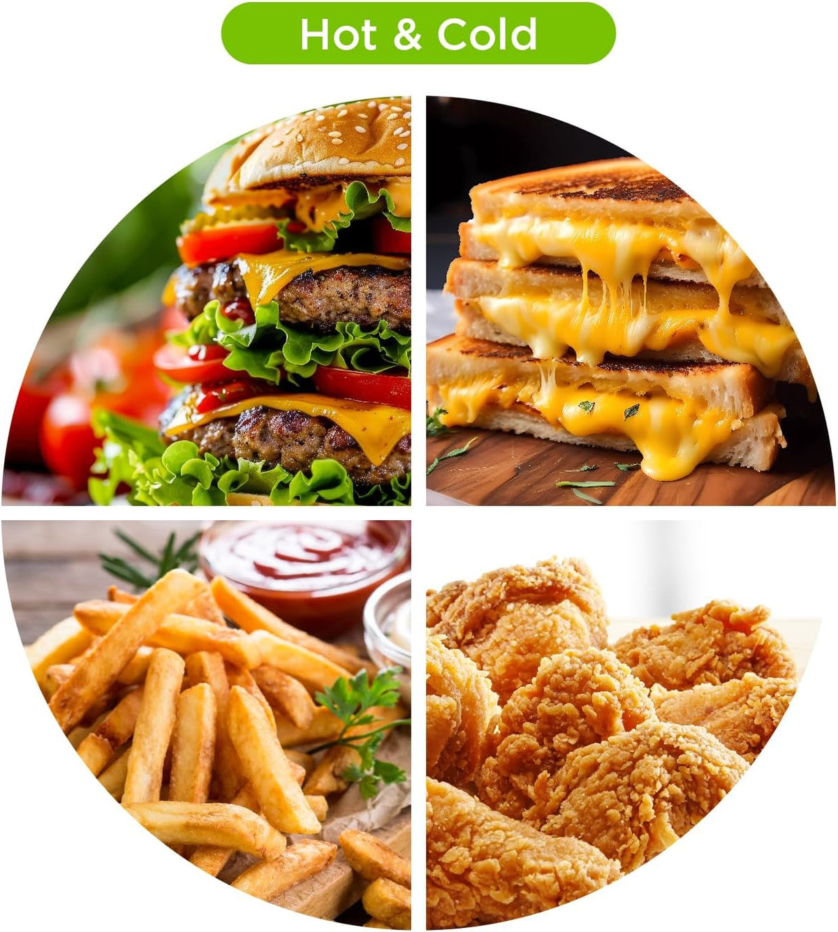 Clamshell Take Out Food Containers [9"x6", 200 ct] - Compostable To Go Containers, Natural Disposable Biodegradable