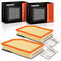 A-Premium 2-PC Engine Air Filter Compatible with Volvo