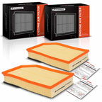A-Premium 2-PC Engine Air Filter Compatible with Volvo