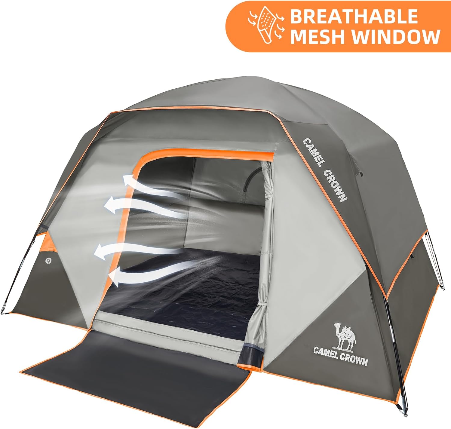 Tents for Camping 4/6 Person Tent Waterproof Easy Setup Backpacking Tents