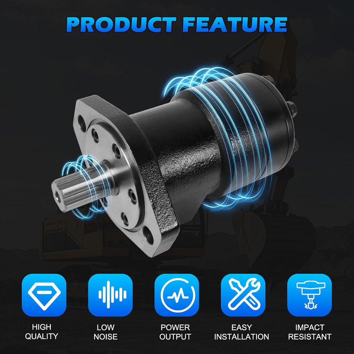 158-1553-001 Hydraulic Motor Replacement for Eaton Char-Lynn T Series