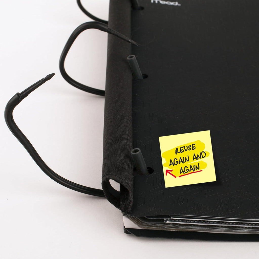 Flex Refillable Notebook + Study App, College Ruled Paper and 1 Inch TechLock Ring Binder with Pockets, Tabs and