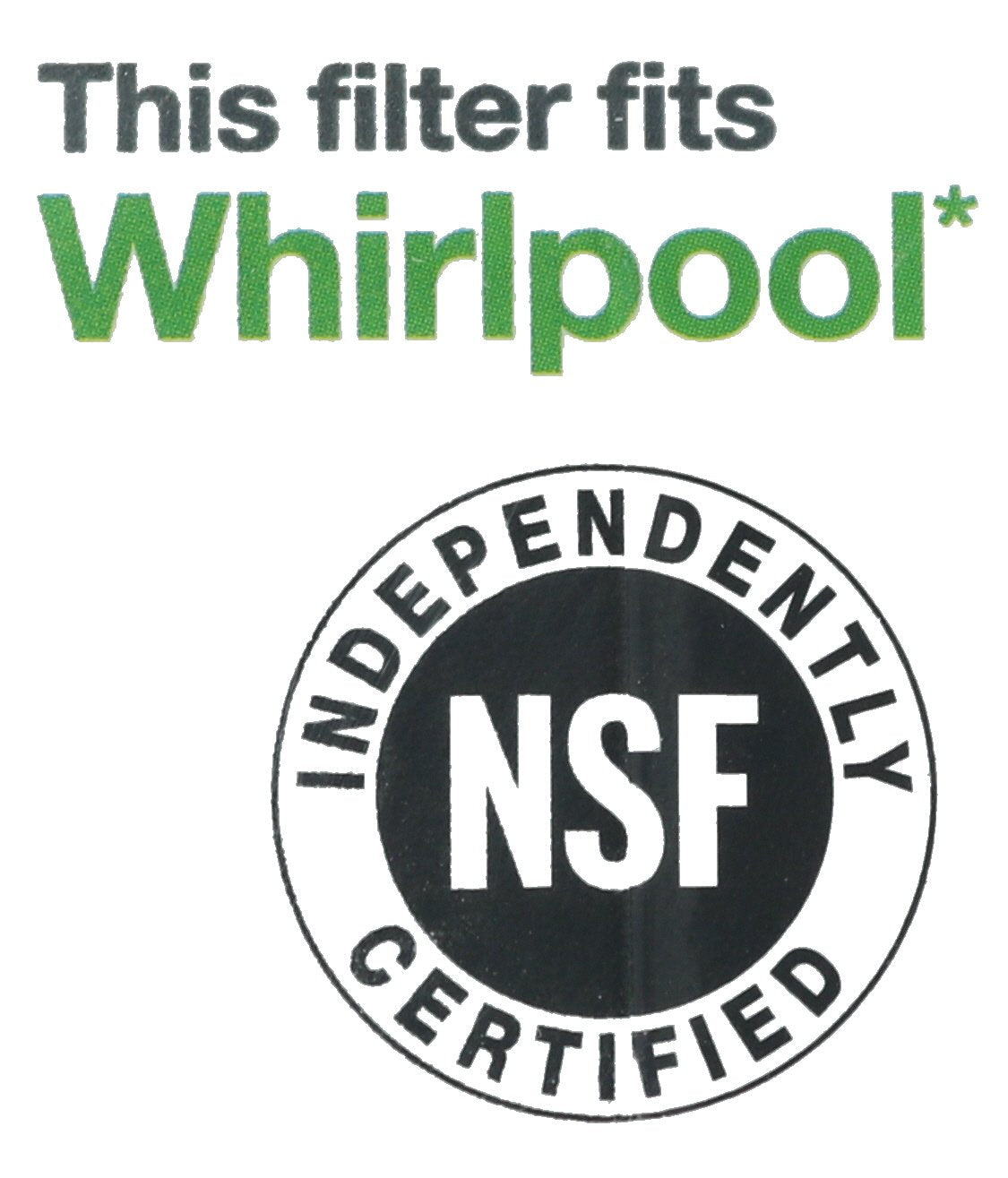 HDX FMW-2 Replacement Water Filter / Purifier for Whirlpool Refrigerators (2 Pack)
