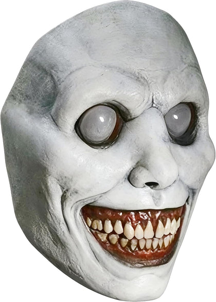Scary Halloween Mask for Adults, Breathable, Realistic and Durable Natural Latex Smiling Demon Mask for Cosplay and