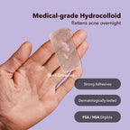FIT Flexible Hydrocolloid Acne Pimple Patches for Face 16 Count