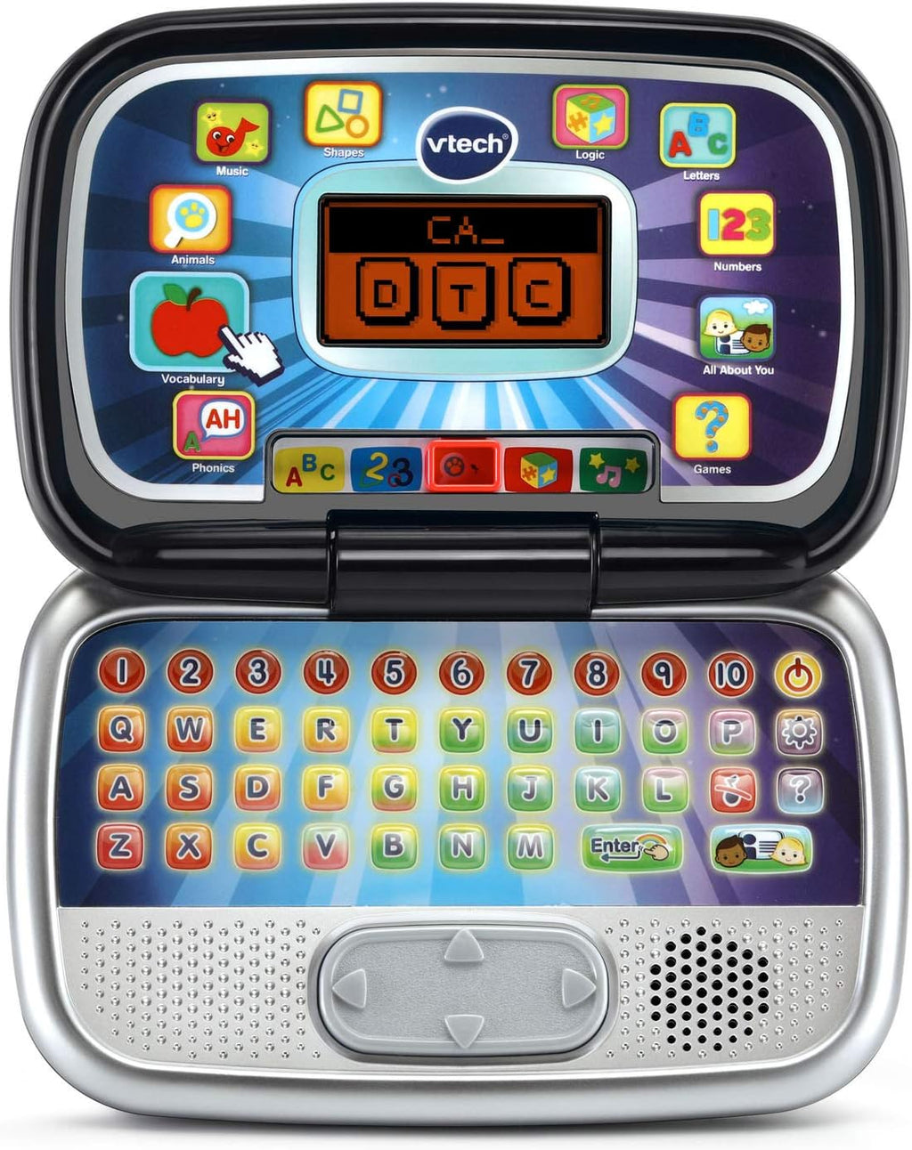 Play Smart Preschool Laptop, Black