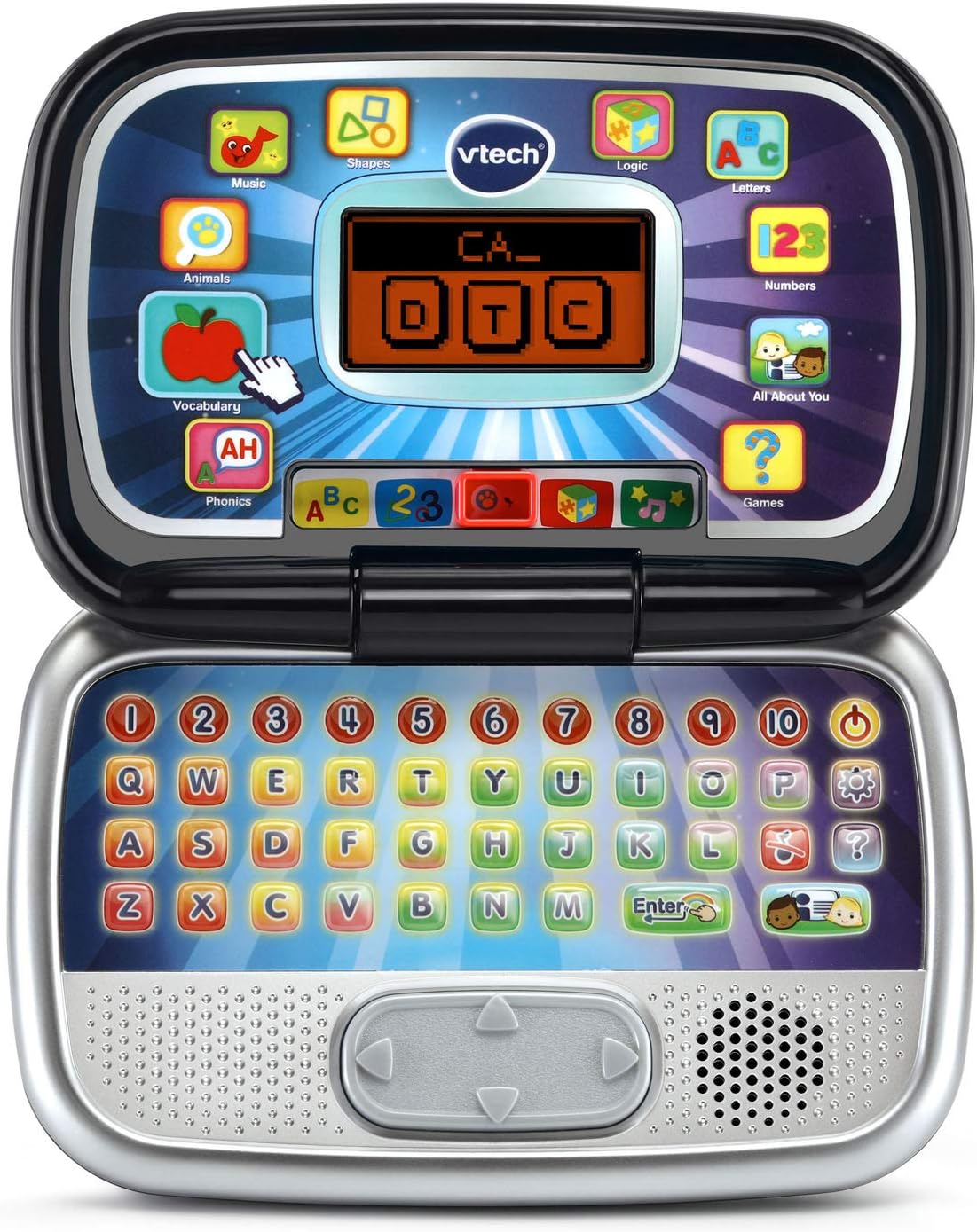 Play Smart Preschool Laptop, Black