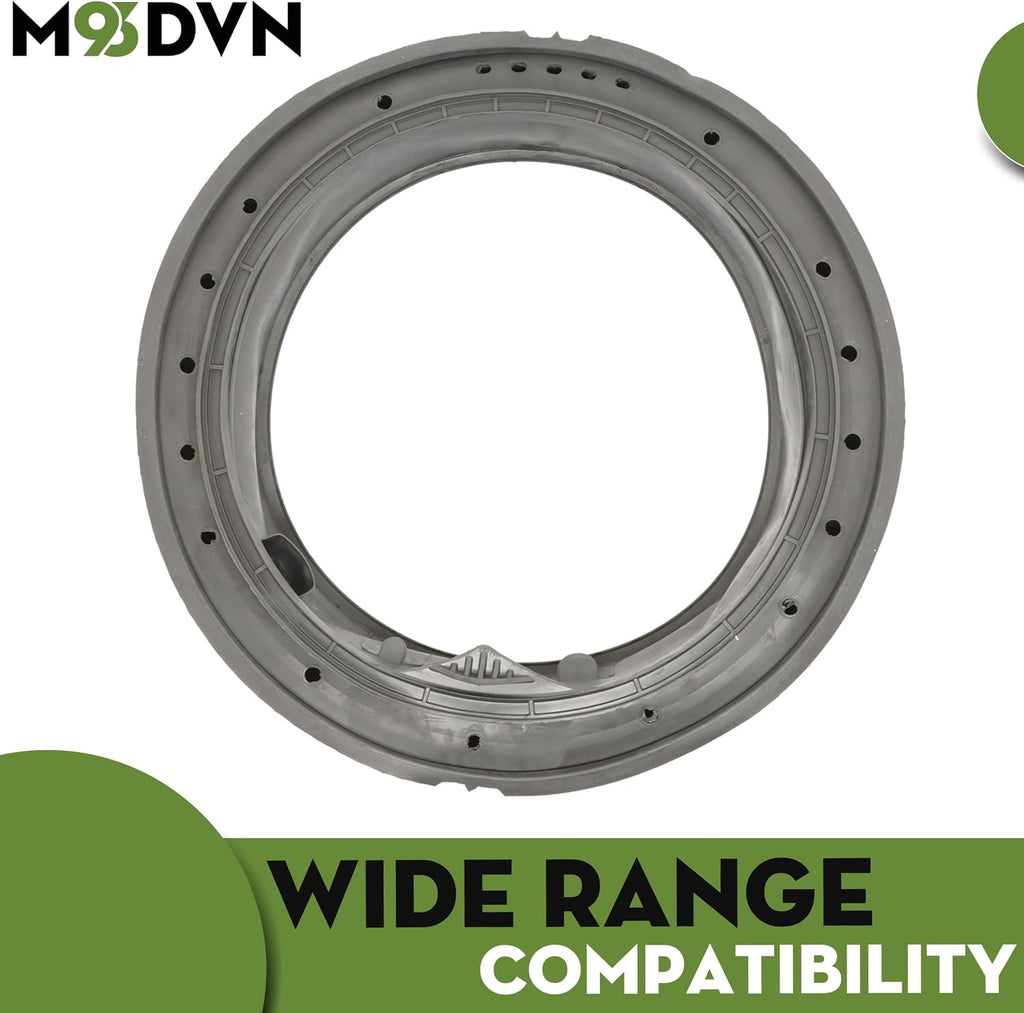 Door Bellow Boot Seal Gasket Compatible For Maytag MHW4200BW1 MHW6000AG0 MHW4200BW2 MHW5400DC0 MHW4300DC0 MHW5400DW0 MHW4300DW0 MHW5100DC0 MHW5100DW0 Washer