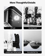 Commercial Slushie Machine 15Lx3 Triple Tank Margarita Drink 180Cups