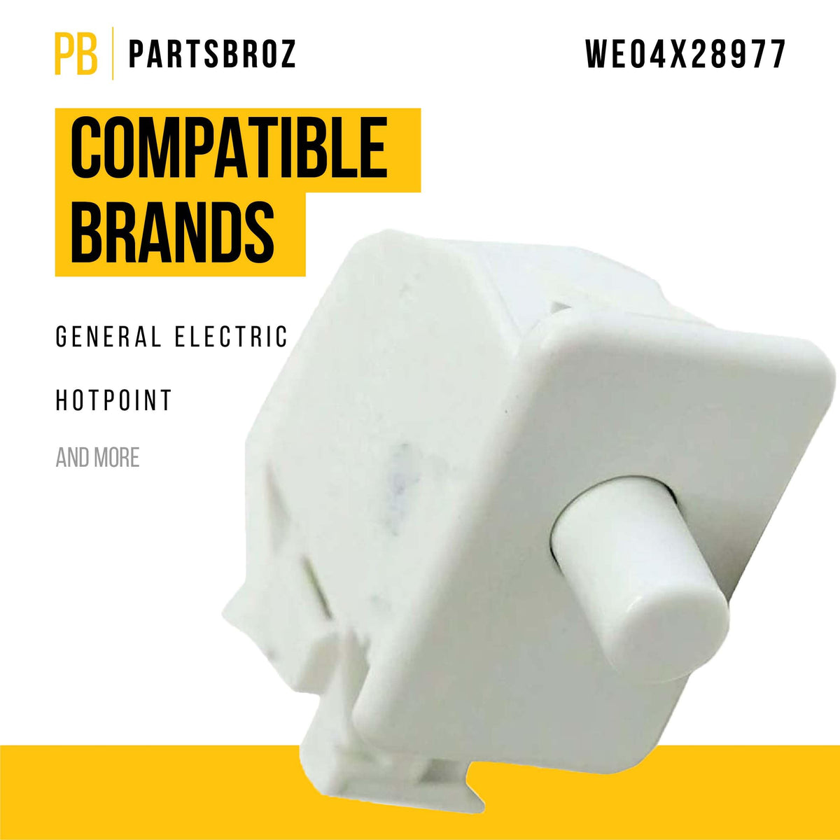 Dryer Door Switch for General Electric GE GTD65GBMK0WS