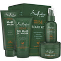 SheaMoisture Beard Kit (Wash, Oil, Detangler & Balm), Gifts for Men | Beard Care Kit for Men with Beard Wash