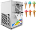 Commercial Small Countertop Hard Ice Cream Machine, Desktop hard ice cream maker for small business - 4 Gal/Hour