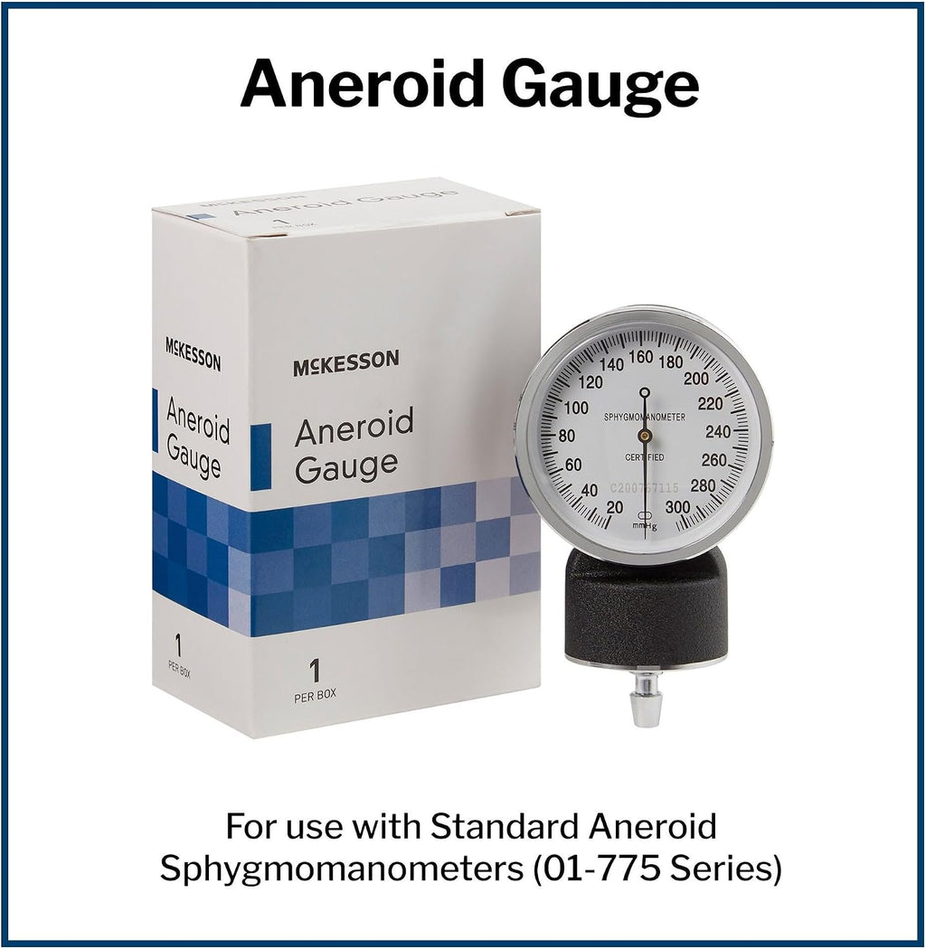 Blood Pressure Gauge for Standard Aneroid Sphygmomanometers, 1 ct | No-Pin Stop
