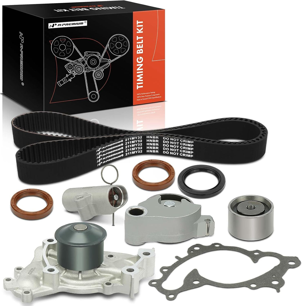 A-Premium Timing Belt Kit with Water Pump