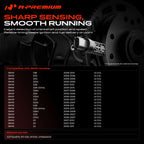 A-Premium Eccentric Shaft Sensor, Compatible with BMW