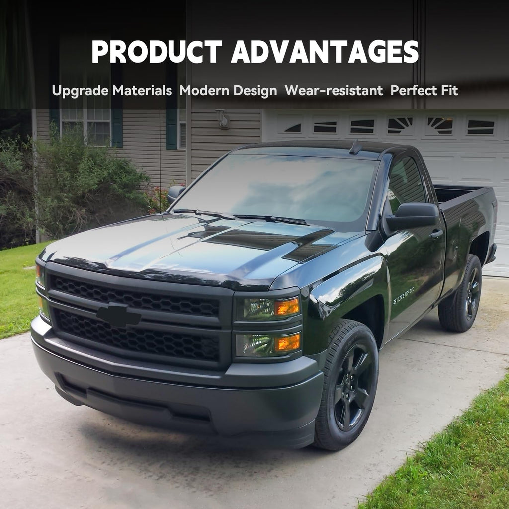 Partzer Front Grille for 2014-2015 Chevy Silverado 1500 Work Truck Style